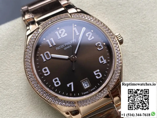 Patek Philippe Twenty~4 7300-1200R-001 Sj Factory Diamond Bezel Product Photo 1