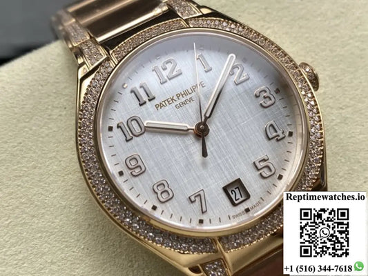 Patek Philippe Twenty~4 7300-1201R-001 Sj Factory Diamond Strap Product Photo 1