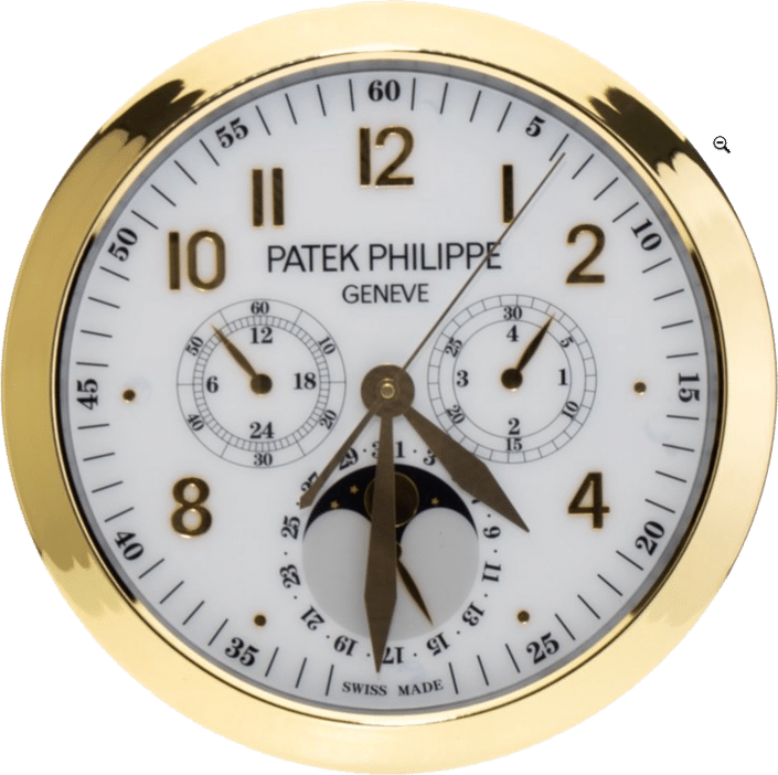 PATEK PHILIPPE – GRAND COMPLICATIONS *GOLD* (16 INCH/40CM) 35CM DELUXE METAL WALL CLOCK