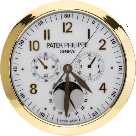 PATEK PHILIPPE – GRAND COMPLICATIONS *GOLD* (16 INCH/40CM) 35CM DELUXE METAL WALL CLOCK