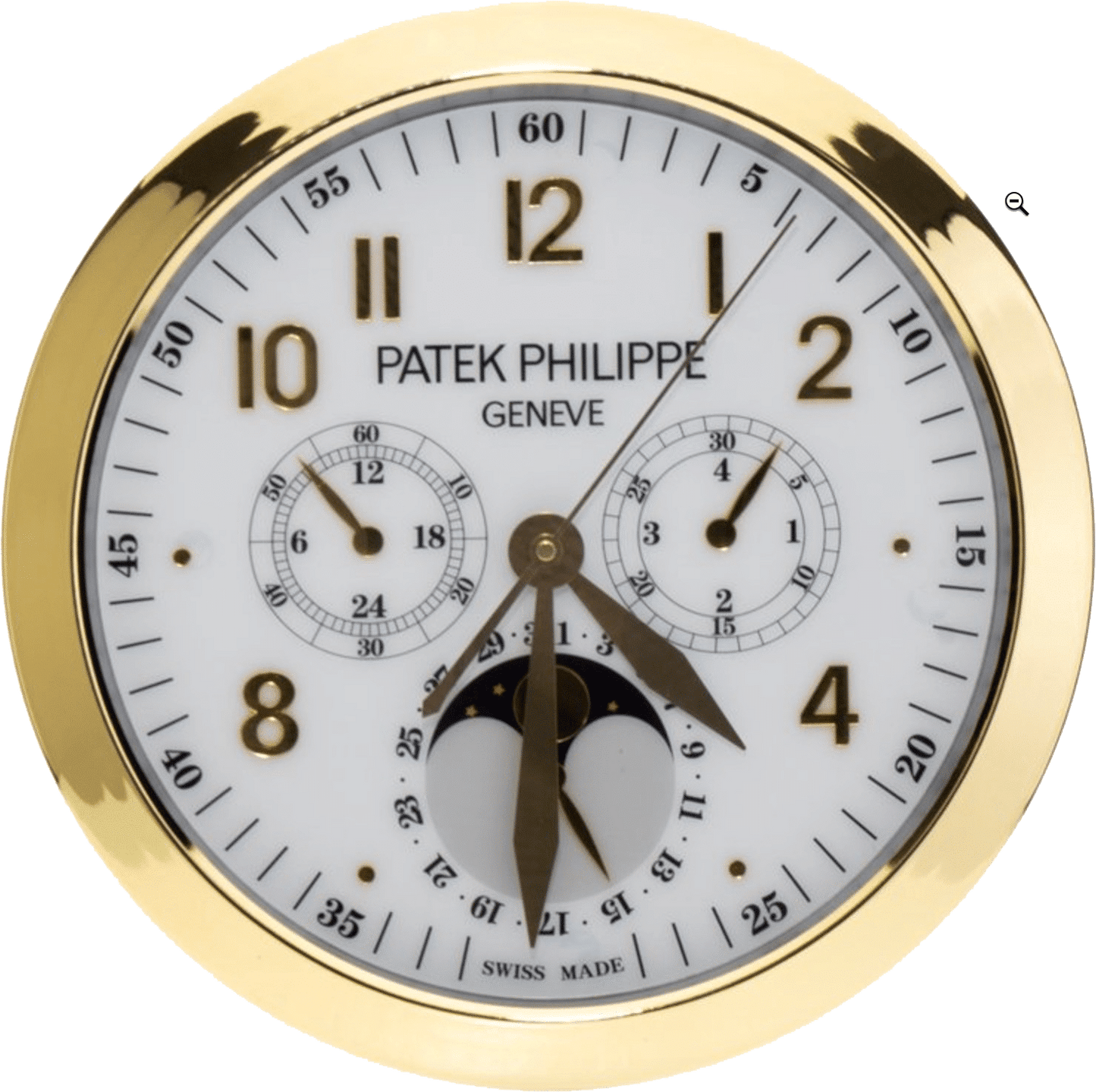 PATEK PHILIPPE – GRAND COMPLICATIONS *GOLD* (16 INCH/40CM) 35CM DELUXE METAL WALL CLOCK