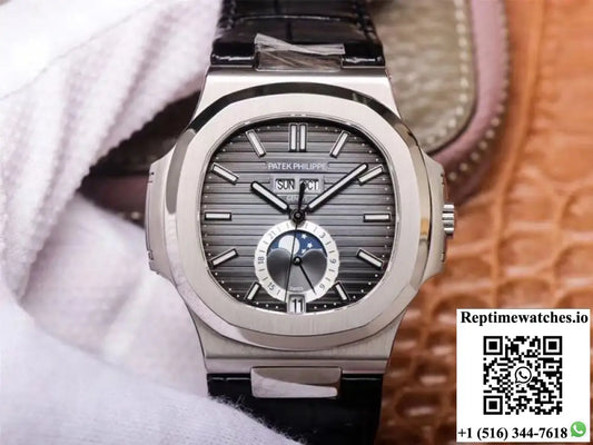 PF Factory Patek Philippe Nautilus 5726A-001 Moonphase Gray Dial AI Factory