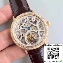 Piaget High-grade Jewelry Tourbillon Hollow Dial - Watches