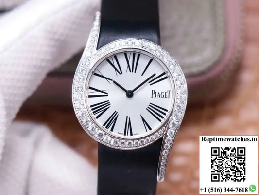 Piaget Limelight Gala Quartz Watch G0A42150 ZF Factory White Gold Diamond AI Factory