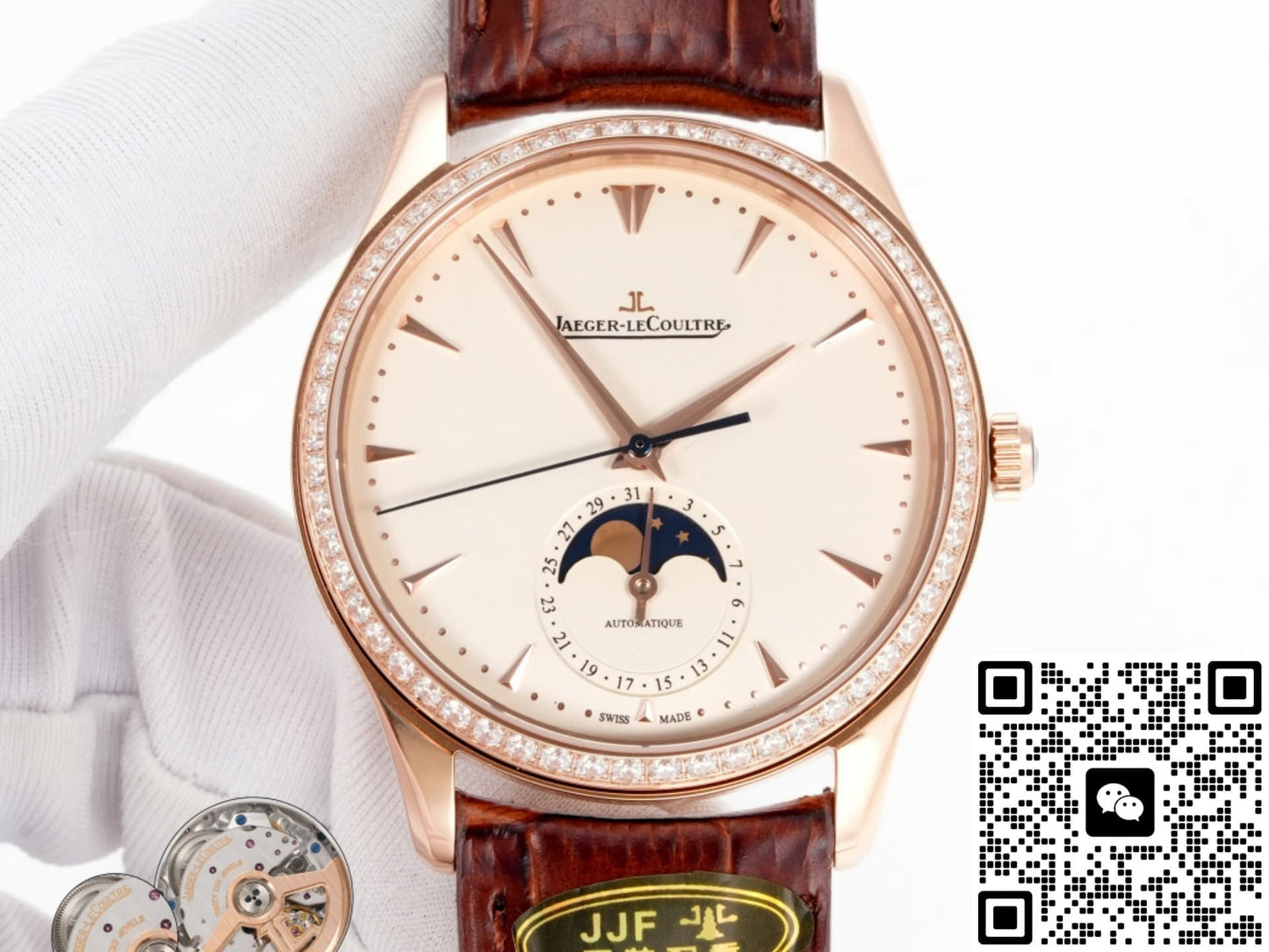 Jaeger LeCoultre Master 1362501 JJF Factory Lunar Phase
