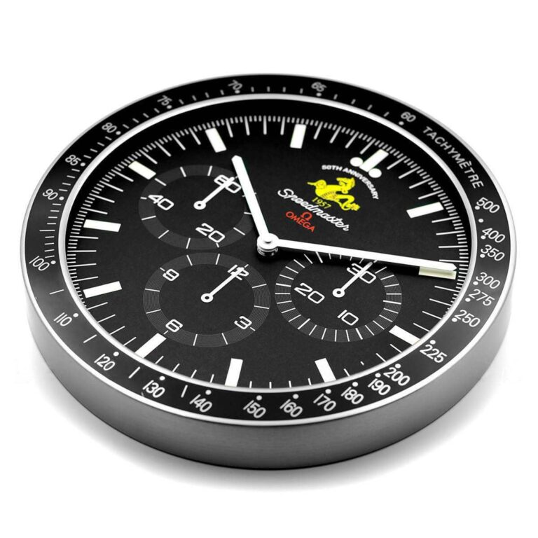 OMEGA WALL CLOCK SPEEDMASTER MOONWATCH – OM3 EDITION