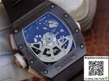 Richard Mille Chronograph RM011 KV Factory Brown Crystal Dial - Watches