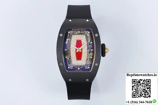 Richard Mille Ladies RM07-01 ZF Factory Black Ceramics