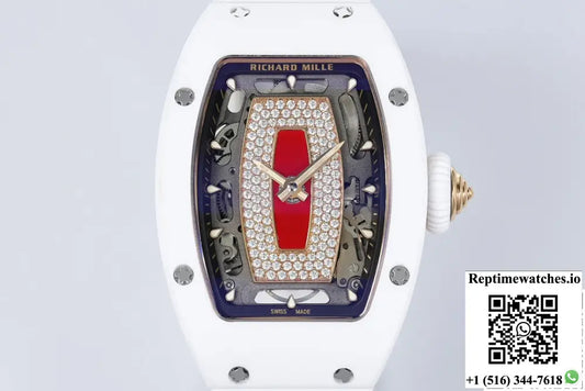 Richard Mille Ladies RM07-01 ZF Factory White Ceramics