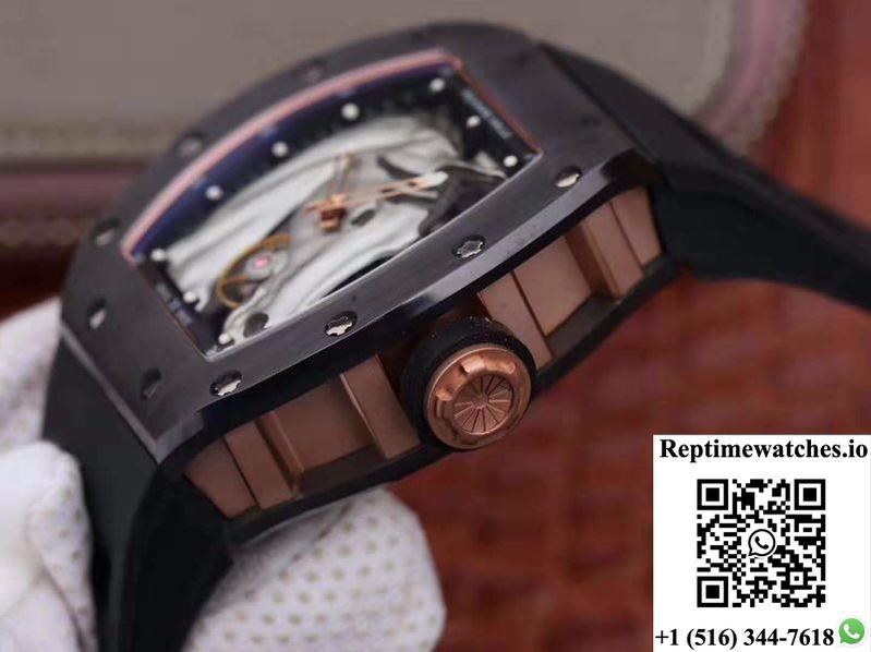 Richard Mille Polo Club Saint Tropez Rm52-02 Kv Factory White Horse Head Skeleton Dial-Rep Time Watches