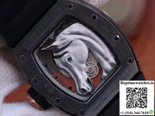 Richard Mille Polo Club Saint Tropez RM52-02 KV Factory White Horse Head Skeleton Dial - Watches