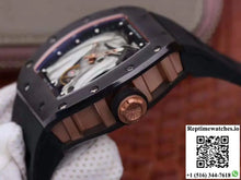 Richard Mille Polo Club Saint Tropez RM52-02 KV Factory White Horse Head Skeleton Dial - Watches