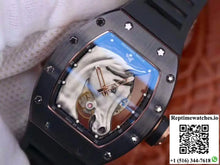 Richard Mille Polo Club Saint Tropez RM52-02 KV Factory White Horse Head Skeleton Dial - Watches