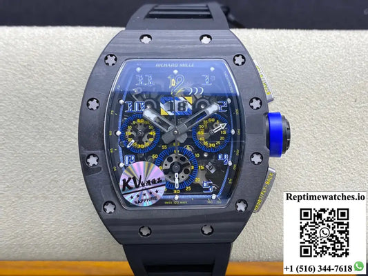 Richard Mille RM-011 KV Factory Carbon Fiber Case AF Factory