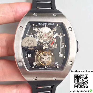 Richard Mille Rm001 Tourbillon Jb Factory Black Dial-Rep Time Watches