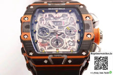 Richard Mille RM011-03 McLaren Automatic Flyback Chronograph KV Factory Skeleton Dial - Watches