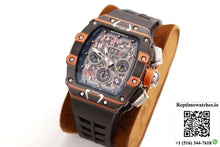 Richard Mille RM011-03 McLaren Automatic Flyback Chronograph KV Factory Skeleton Dial - Watches