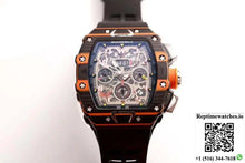 Richard Mille RM011-03 McLaren Automatic Flyback Chronograph KV Factory Skeleton Dial - Watches