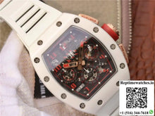 Richard Mille RM011 Felipe Massa Flyback Dubai Chronograph KV Factory Crystal Dial - Watches