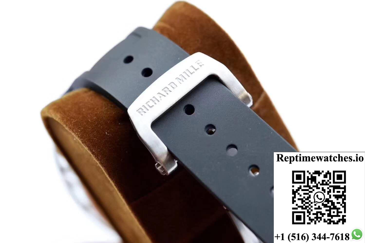 Richard Mille Rm052 Titanium Z Factory Diamond Skull Dial-Rep Time Watches