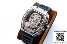 Richard Mille RM052 Titanium Z Factory Diamond Skull Dial - Watches