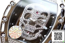 Richard Mille RM052 Titanium Z Factory Diamond Skull Dial - Watches