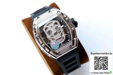 Richard Mille RM052 Titanium Z Factory Diamond Skull Dial - Watches