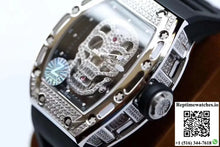 Richard Mille RM052 Titanium Z Factory Diamond Skull Dial - Watches