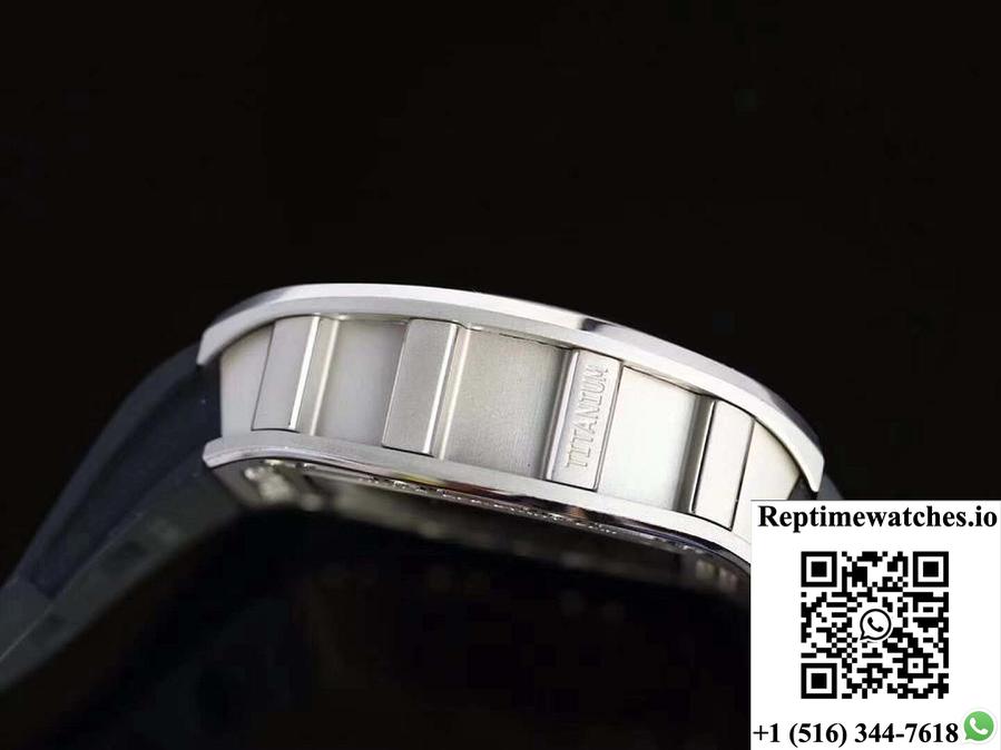 Richard Mille Rm052 Z Factory Titanium Black Dial-Rep Time Watches