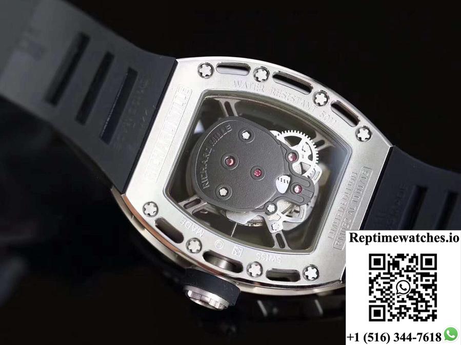 Richard Mille Rm052 Z Factory Titanium Black Dial-Rep Time Watches