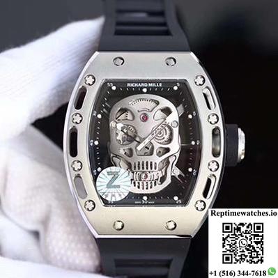 Richard Mille Rm052 Z Factory Titanium Black Dial-Rep Time Watches