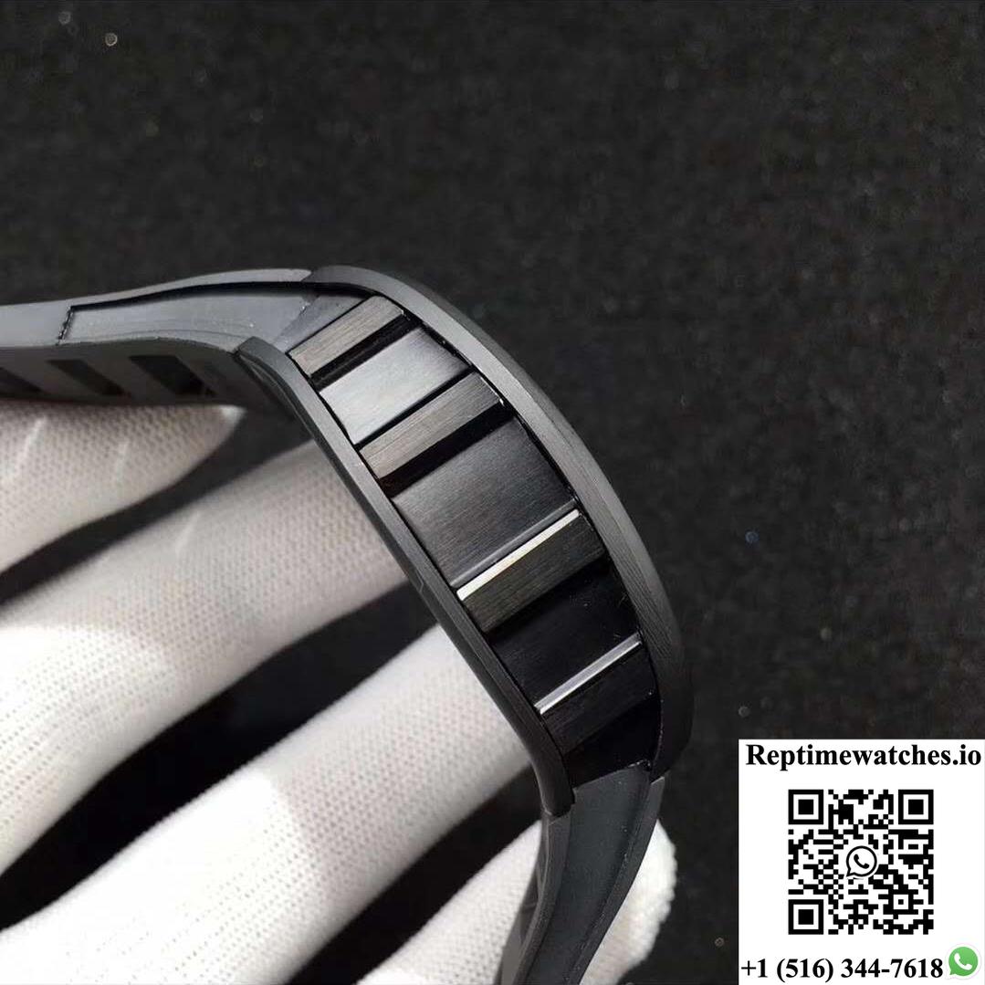 Richard Mille Rm055 Kv Factory Ceramic White Skeleton Dial-Rep Time Watches