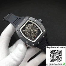 Richard Mille RM055 KV Factory Ceramic White Skeleton Dial - Watches