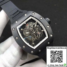 Richard Mille RM055 KV Factory Ceramic White Skeleton Dial - Watches