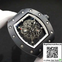Richard Mille RM055 KV Factory Ceramic White Skeleton Dial - Watches