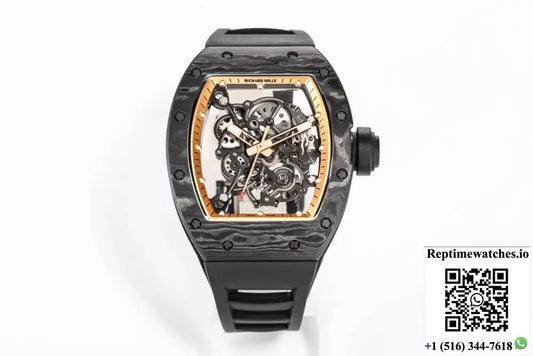 Richard Mille RM055 NTPT BBR Factory Carbon Fiber Dial - Watches