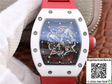 Richard Mille RM055 Red Strap KV Factory Skeleton Dial - Watches
