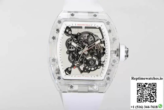 Richard Mille RM055 RM Factory Rubber Strap - Watches