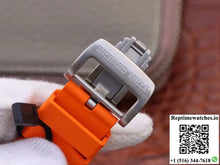Richard Mille RM055 Skeleton Dial Orange Strap KV Factory V2 - Watches