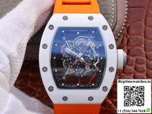 Richard Mille RM055 Skeleton Dial Orange Strap KV Factory V2 - Watches