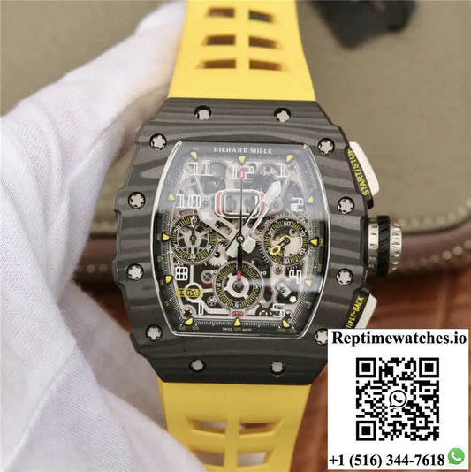 Richard Mille RM11-03 KV Factory Carbon Fiber Case AF Factory