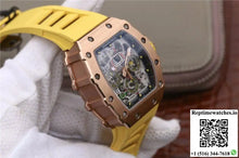 Richard Mille RM11-03 KV Factory Rose Gold Skeleton Dial - Watches