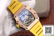 Richard Mille RM11-03 KV Factory Rose Gold Skeleton Dial - Watches