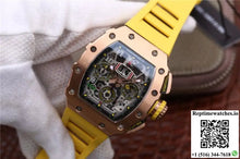Richard Mille RM11-03 KV Factory Rose Gold Skeleton Dial - Watches