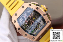 Richard Mille RM11-03 KV Factory Rose Gold Skeleton Dial - Watches