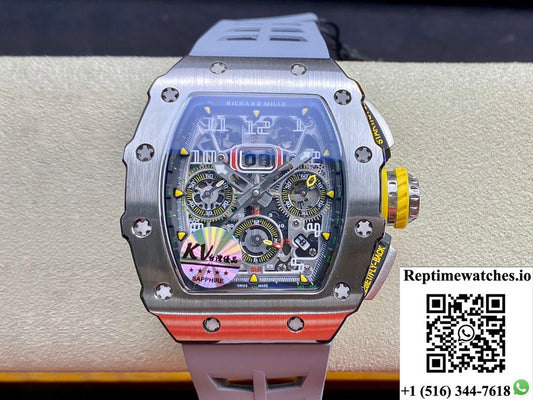 Richard Mille Rm11-03 Kv Factory Titanium Steel-Rep Time Watches