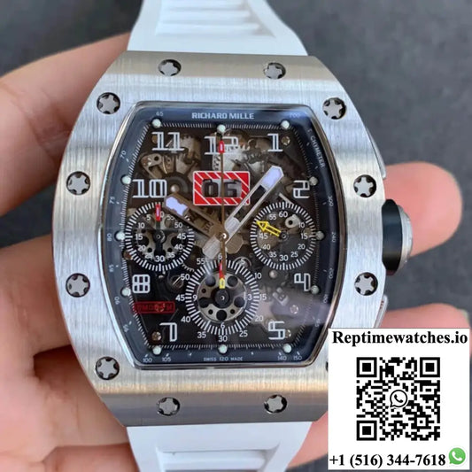 Richard Mille RM11 KV Factory Titanium Skeleton Dial AF Factory