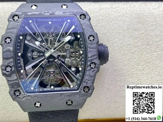 Richard Mille RM12-01 RM Factory Tourbillon Skeleton Dial - Watches
