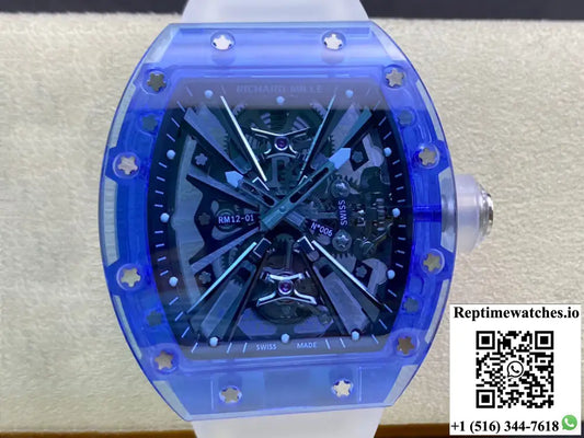 Richard Mille RM12-01 RM Factory Tourbillon Transparent Dial - Watches