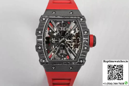 Richard Mille RM12-01 Tourbillon RM Factory Carbon Fiber Skeleton Dial - Watches